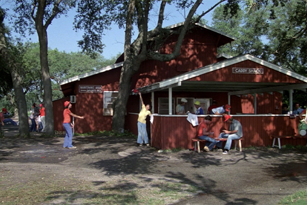 The caddy's shack